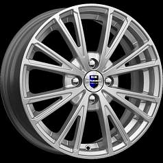 Диск R16 4x114,3 6J ET40 D67,1 K&K Меандр (КС879-03) Сильвер 
