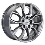 R17 5x110 7J ET46 D63,3 Khomen KHW1713 (Changan CS35 Plus) Gray