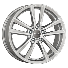 Шины R19 5x112 9J ET45 D66,6 MAK Bremen Silver 