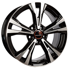 Диск R17 5x114,3 7J ET50 67,1 Remain R204 Алмаз черный