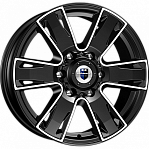 R17 6x127 7J ET40 77,9 K&K Севенна (КС726) алмаз черный 