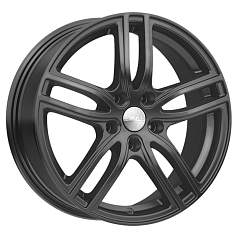 Диск R17 5x108 7J ET50 D65,1 Скад Брайтон черный барxат
