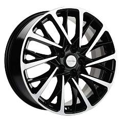Диск R18 5x108 7,5J ET40 D60,1 Khomen KHW1804 ( 18_ ZV Chery Tiggo ) Black-FP