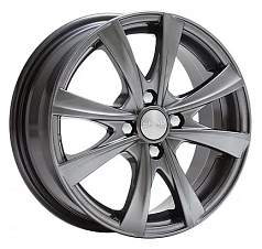 Диск R15 4x100 6J ET46 D54,1 Скад Мальта графит 
