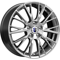 Диск R17 5x114,3 6,5J ET45 D66,1 К&К Солт (КС773) Дарк платинум