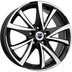 Диск R17 5x114,3 7J ET50 67,1 К&К Игуана Алмаз чёрный