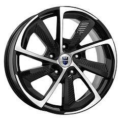 Диск R18 5x127 8J ET56 D71,6 K&K C,T,G, оригинал КС687 алмаз черный