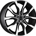 R17 5x114,3 7J ET40 D76 MAK Highlands Black Mirror 