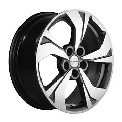 Диск R17 5x114,3 7J ET37 D66,5 Khomen KHW1724 (Haval Jolion) Gray-FP