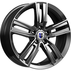 Диск R18 5x108 7J ET49 D67,1 K&K Танаис (КС750) Дарк платинум 
