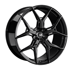 Диск R22 5x112 10,5J ET43 D66,6 LS Forged LS FG14 BK