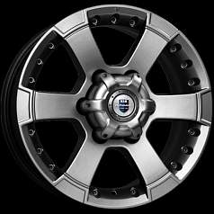 Диск R16 6x139,7 7J ET38 D92,5 K&K КС593 M56 дарк платинум