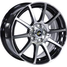 Диск R15 5x100 6,5J ET38 D57,1 Cross Street Y1010 BKF