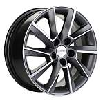 R16 5x100 6J ET38 D57,1 Khomen KHW1604 ( 16_ZV Kamiq/Rapid/Scala) Gray-FP