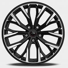 Диск R20 5x112 9J ET45 D66,6 Momo SUV RF-02 Matt Black-Polished Flow-forming FB m
