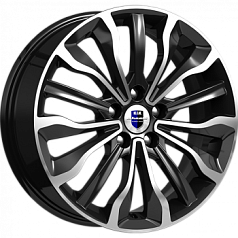 Диск R17 5x114,3 6,5J ET40 D66,1 K&K Атакама (КС756-00) Алмаз чёрный 