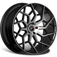 Диск R22 5x112 10,5J ET43 D66,6 Inforged IFG42 Black Machined