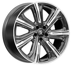 Диск R20 5x114,3 8,5J ET45 D66,1 Скад Premium Series Kleemann (КР1067) Diamond Gloss Graphite