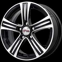 Диск R15 5x114,3 6J ET45 D67,1 iFree SU Блэк-Джек