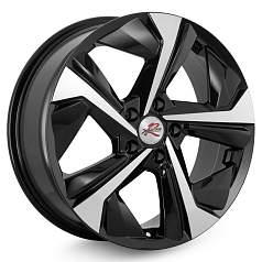Диск R18 5x112 7J ET43 D57,1 X'trikeRST R048 BK/FP
