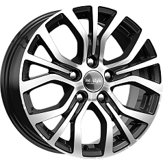 Диск R16 5x112 6,5J ET40 D66,6 K&K КС736 (ZV 16_Action) алмаз черный
