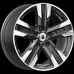 R16 5x114,3 7J ET45 D66,1 K&K Висмут (КС1009) алмаз чёрный