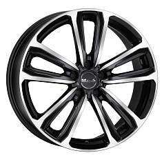 Шины R18 5x108 8J ET50 D72 MAK Magma Black Mirror