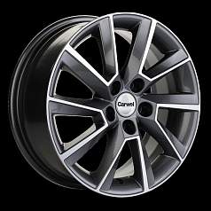 Диск R16 5x100 6J ET38 D57,1 Carwel Иманта 1604 (Rapid/Kamiq/Scala) AGR