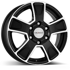 Диск R16 5x120 6,5J ET51 D65,1 Dezent Van dark BFP