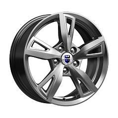 Диск R16 5x114,3 6,5J ET45 D60,1 Rapid Фишт-оригинал (КС690) Дарк платинум