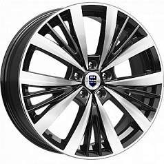 Диск R19 5x114,3 7,5J ET40 60,1 K&K Марвел-оригинал (КС881) алмаз черный SK