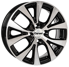 Диск R15 4x100 6J ET48 D54,1 Carwel Талто 161 (Solaris FL) AB
