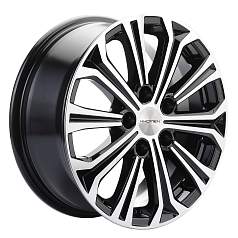 Диск R16 5x114,3 6,5J ET41 D67,1 Khomen KHW1610 (ZV 16_Optima) Black-FP