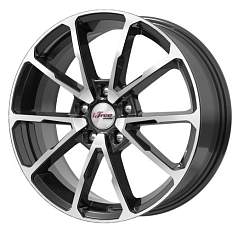 Диск R16 5x114,3 6,5J ET43 67,1 iFree Джет Блэк Джек