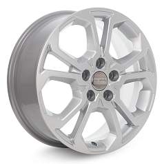 Диск R17 5x114,3 6,5J ET50 D66,1 К&К КС892 Silver 