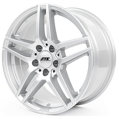 Диск R17 5x112 7,5J ET40 D66,5 ATS Mizar Polar Silver 