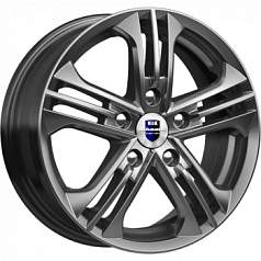 Диск R16 5x114,3 6,5J ET35 D67,1 K&K КС666 Trinity дарк платинум