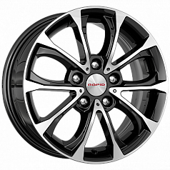 Диск R15 5x100 6,5J ET38 67,1 K&K Urals (КС732) алмаз черный