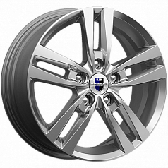 Диск R16 5x112 6,5J ET38 D66,6 К&К Rassvet (КС868-02) дарк платинум