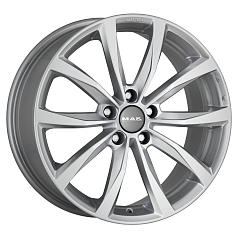 Диск R16 5x112 6,5J ET42 D57,1 MAK Wolf Silver 