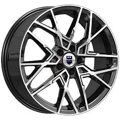 Диск R18 5x114,3 7J ET53 D54,1 K&K Вудроф (КС1044) алмаз чёрный