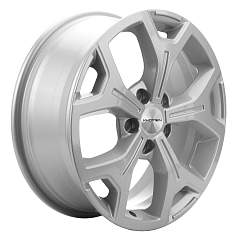 Диск R17 5x120 6,5J ET60 D65,1 Khomen KHW1710 F-Silver