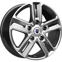 Диск R18 5x127 8J ET45 D71,6 К&К Backfire (КС763) Дарк платинум