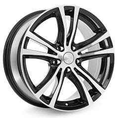 Диск R18 5x114,3 8J ET45 D67,1 Скад Мюнхен алмаз 