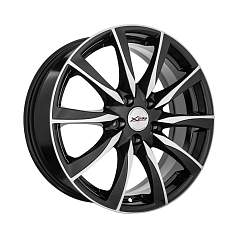 Диск R17 5x112 7J ET35 D66,6 X'trike X-120 BK/FP