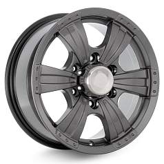Диск R16 6x139,7 7J ET0 D109,7 Скад Рейнджер графит 