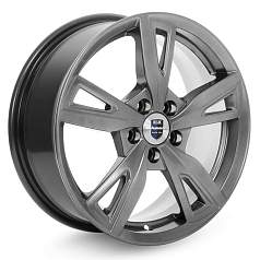 Диск R16 5x110 6,5J ET39 D65,1 К&К Фишт (КС690) Дарк платинум