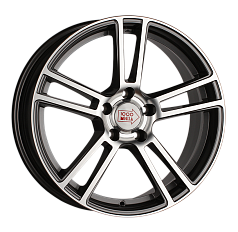 Диск R18 5x112 8J ET45 D66,6 1000 Miglia MM1002 Dark Anthracite Polished 