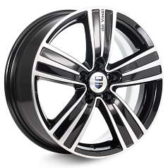 Диск R16 5x114,3 6,5J ET41 D67,1 Rapid да Винчи-оригинал (КС608) Алмаз черный