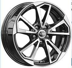 Диск R15 5x114,3 6J ET46 D67,1 iFree КС1005 алмаз чёрный